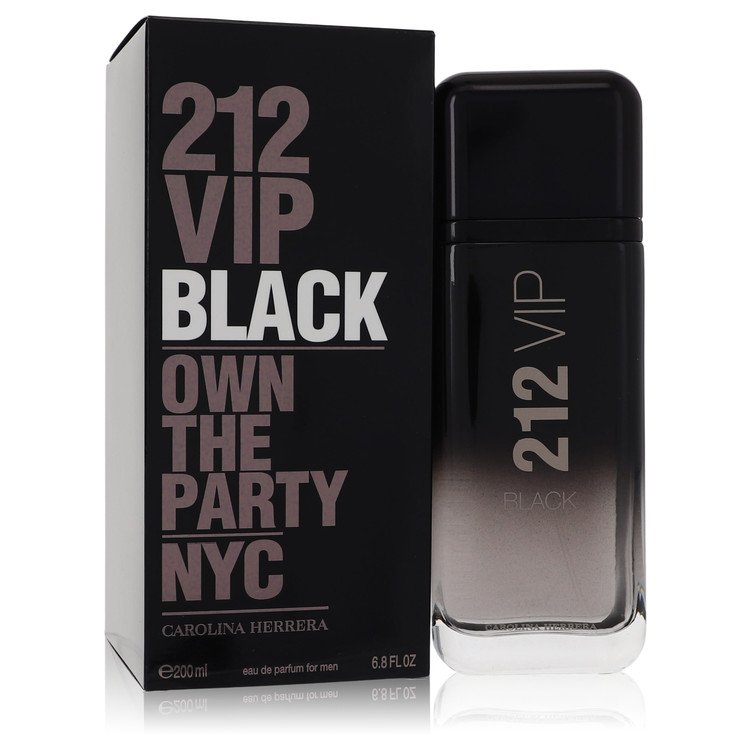 212 Vip Black Eau De Parfum Spray By Carolina Herrera 6.8 oz