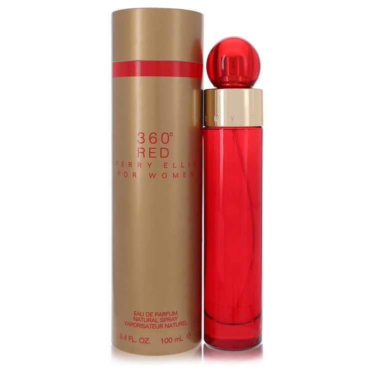 Perry Ellis 360 Red Eau De Parfum Spray By Perry Ellis 3.4 oz