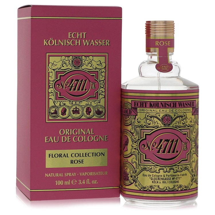4711 Floral Collection Rose Eau De Cologne Spray (Unisex) By 4711 3.4 oz