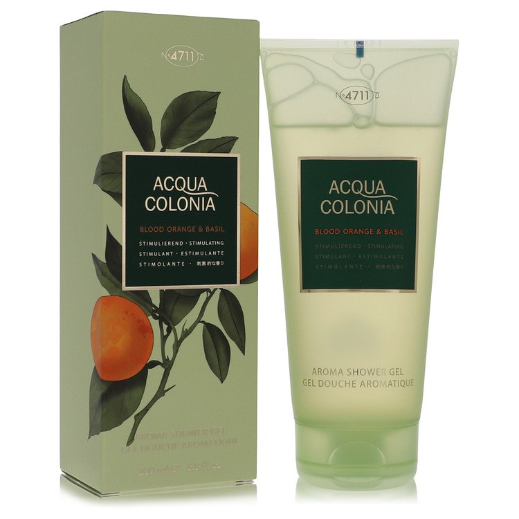 4711 Acqua Colonia Blood Orange & Basil Shower Gel By 4711 6.8 oz