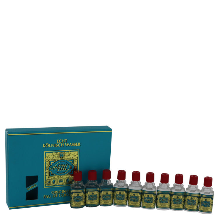 4711 Gift Set By 4711 Includes Ten (10) Travel size Eau De Cologne .10 oz