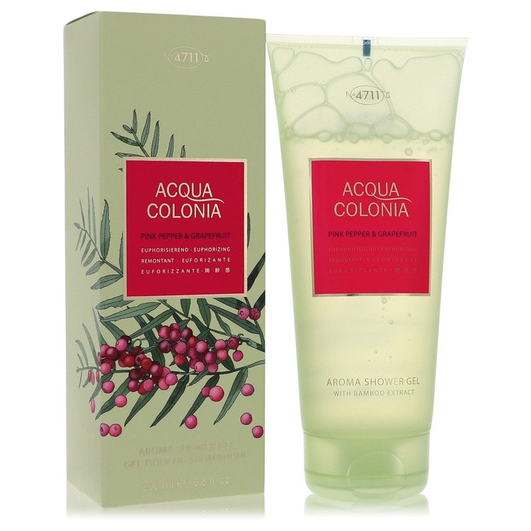 4711 Acqua Colonia Pink Pepper & Grapefruit Shower Gel By 4711 6.8 oz
