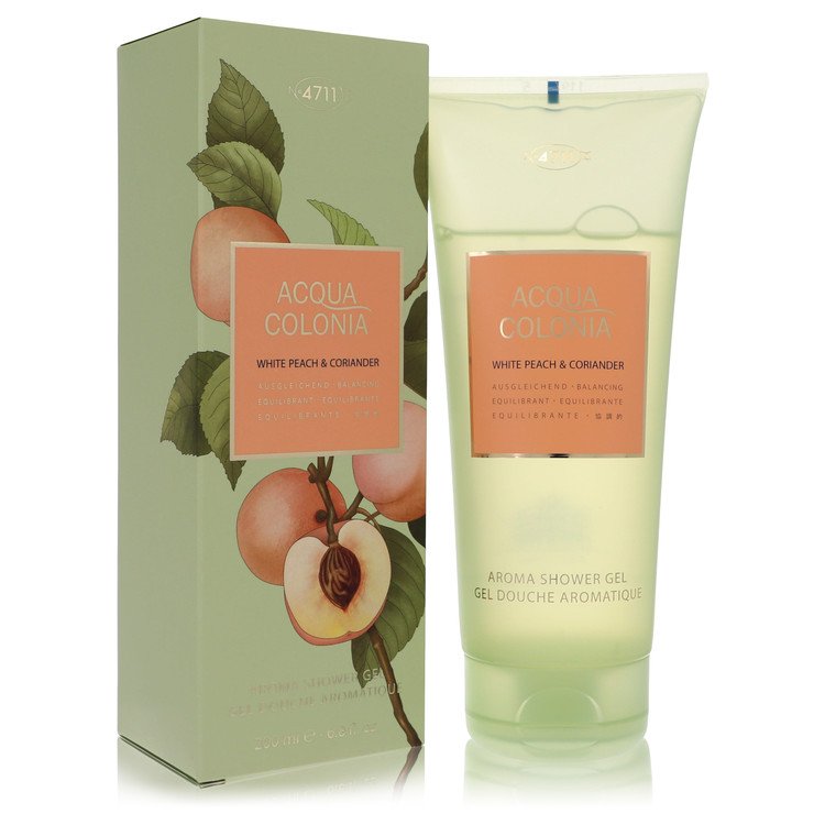 4711 Acqua Colonia White Peach & Coriander Shower Gel By 4711 6.8 oz