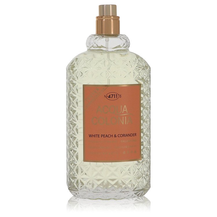 4711 Acqua Colonia White Peach & Coriander Eau De Cologne Spray (Unisex Tester) By 4711 5.7 oz