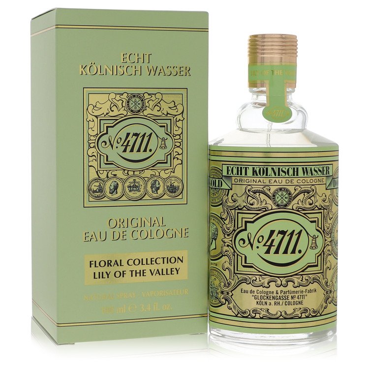 4711 Floral Collection Lily Of The Valley Eau De Cologne Spray (Unisex) By 4711 3.4 oz