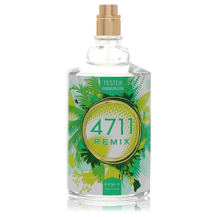 4711 Remix Green Oasis Eau De Cologne Spray (Unisex Tester) By 4711 3.4 oz