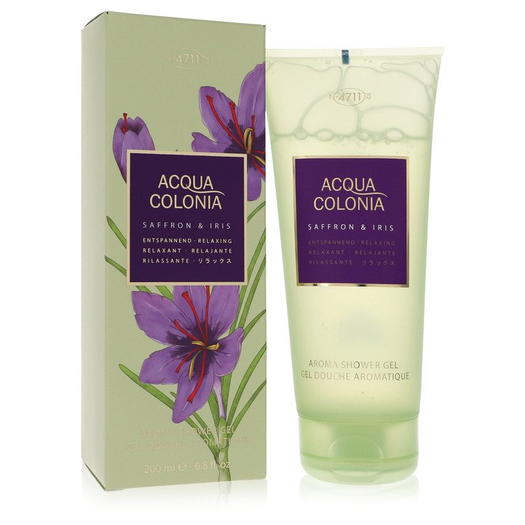4711 Acqua Colonia Saffron & Iris Shower Gel By 4711 6.8 oz