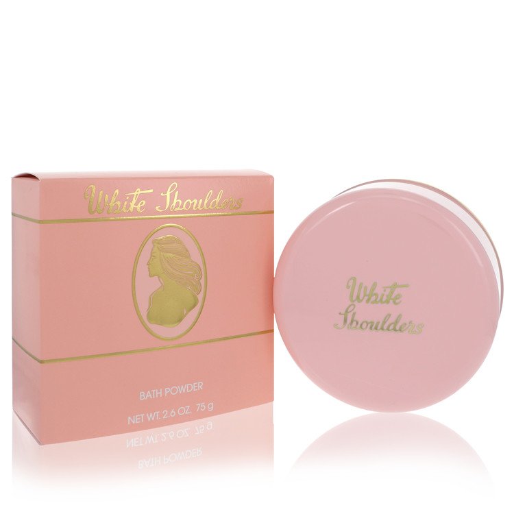 White Shoulders Bath/Body Powder By Evyan 2.6 oz