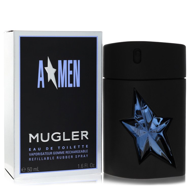 Angel Eau De Toilette Spray Refillable (Rubber Flask) By Thierry Mugler 1.7 oz