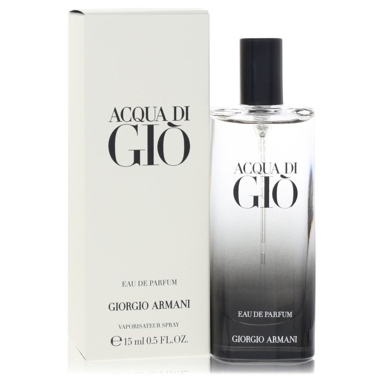 Acqua Di Gio Eau De Parfum Spray By Giorgio Armani 0.5 oz