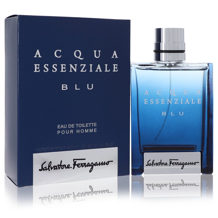 Acqua Essenziale Blu Eau De Toilette Spray By Salvatore Ferragamo 3.4 oz