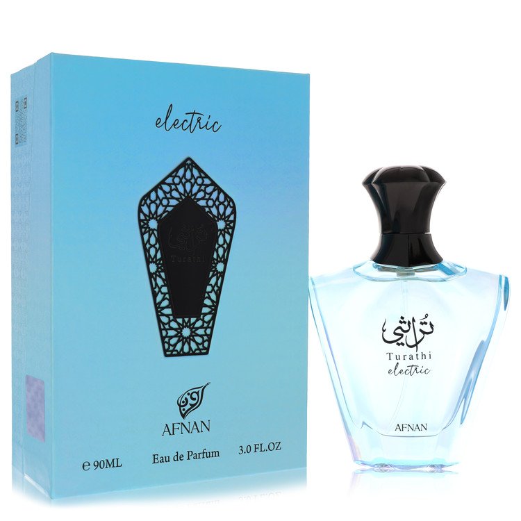 Afnan Turathi Electric Eau De Parfum Spray (Unisex) By Afnan 3 oz