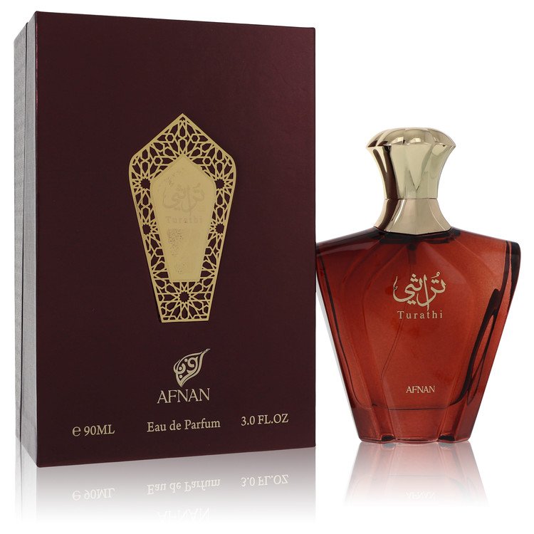 Afnan Turathi Brown Eau De Parfum Spray By Afnan 3 oz
