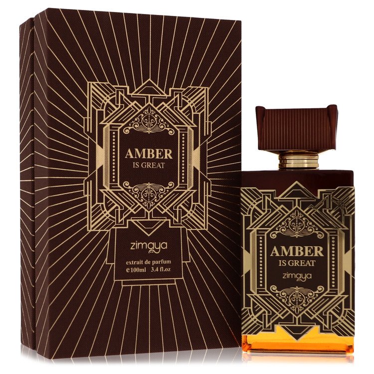 Afnan Amber Is Great Extrait De Parfum (Unisex) By Afnan 3.4 oz