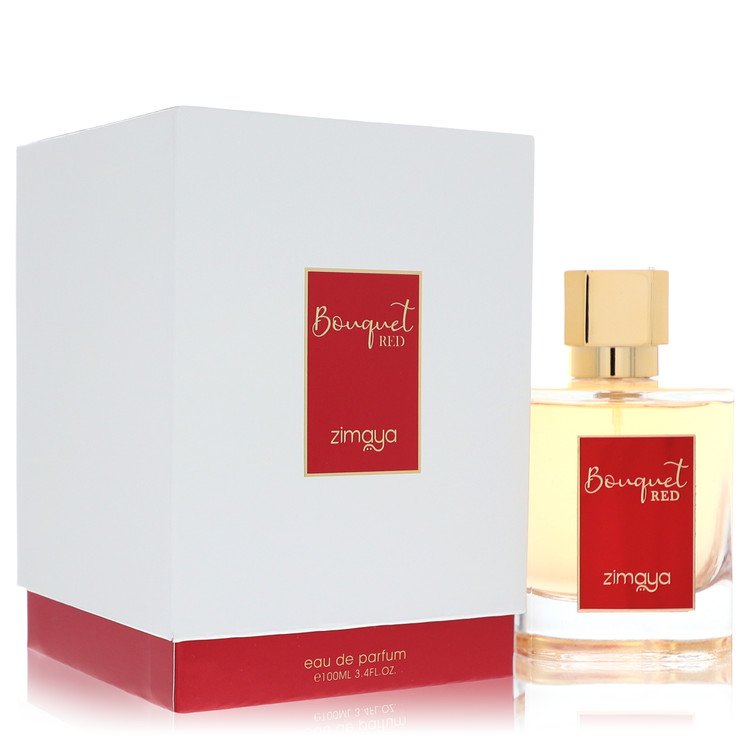 Afnan Zimaya Bouquet Red Eau De Parfum Spray By Afnan 3.4 oz
