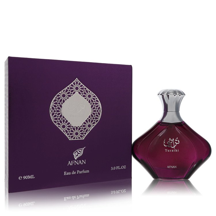 Afnan Turathi Purple Eau De Parfum Spray By Afnan 3 oz