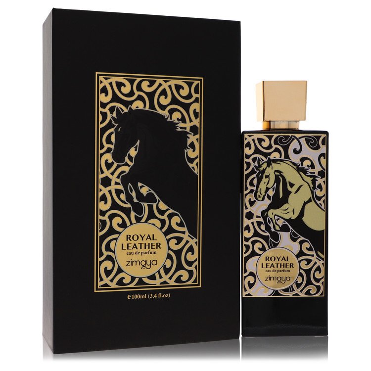 Afnan Zimaya Royal Leather Eau De Parfum Spray (Unisex) By Afnan 3.4 oz