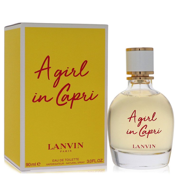 A Girl In Capri Eau De Toilette Spray By Lanvin 3 oz