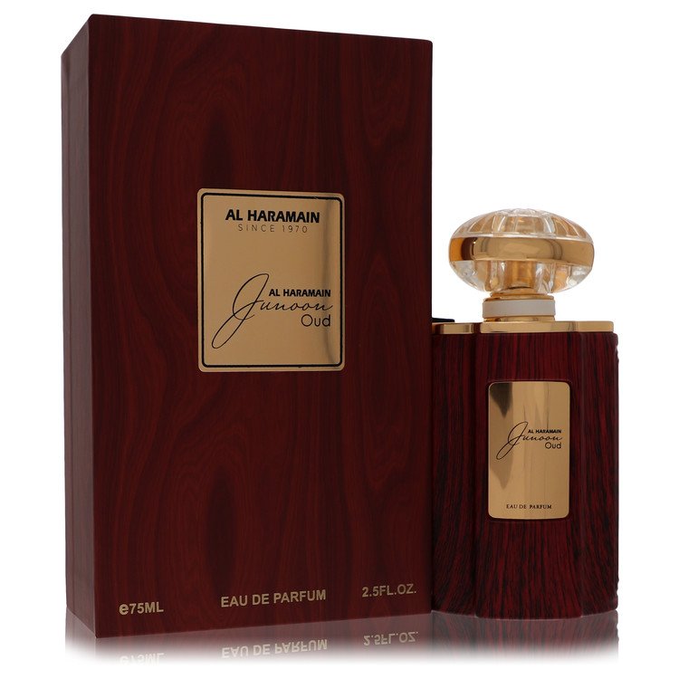Al Haramain Junoon Oud Eau De Parfum Spray By Al Haramain 2.5 oz