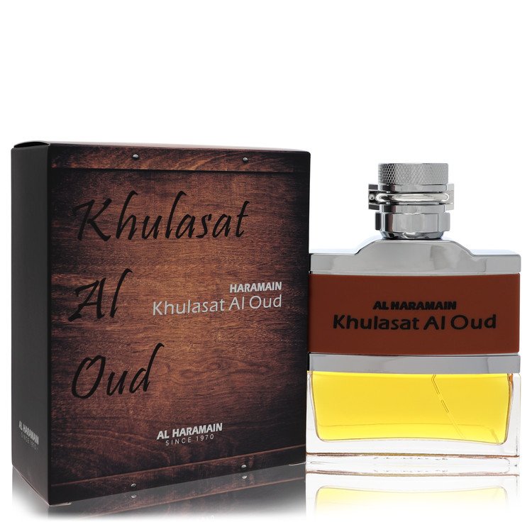 Al Haramain Khulasat Al Oud Eau De Parfum Spray (Unisex) By Al Haramain 3.4 oz