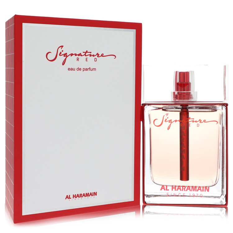 Al Haramain Signature Red Eau De Parfum Spray By Al Haramain 3.4 oz