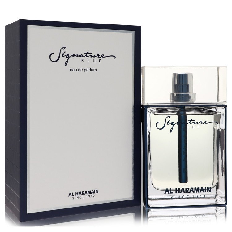 Al Haramain Signature Blue Eau De Parfum Spray By Al Haramain 3.3 oz