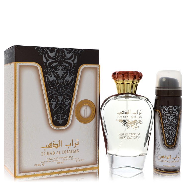 Ard Al Zaafaran Turab Al Dhabah Eau De Parfum Spray with 1.7 oz Perfumed Spray By Al Zaafaran 3.4 oz