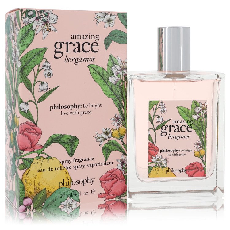 Amazing Grace Bergamot Eau De Toilette Spray By Philosophy 4 oz