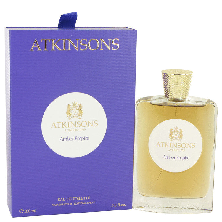 Amber Empire Eau De Toilette Spray By Atkinsons 3.3 oz