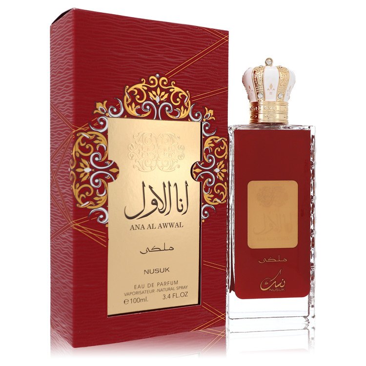Ana Al Awwal Rouge Eau De Parfum Spray By Nusuk 3.4 oz