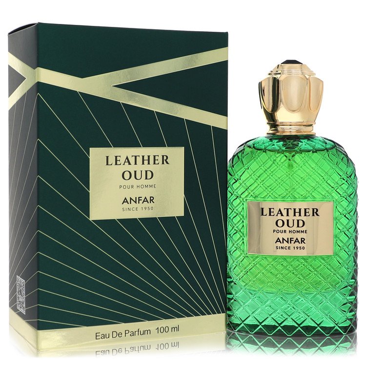 Anfar Leather Oud Eau De Parfum Spray By Anfar 3.4 oz