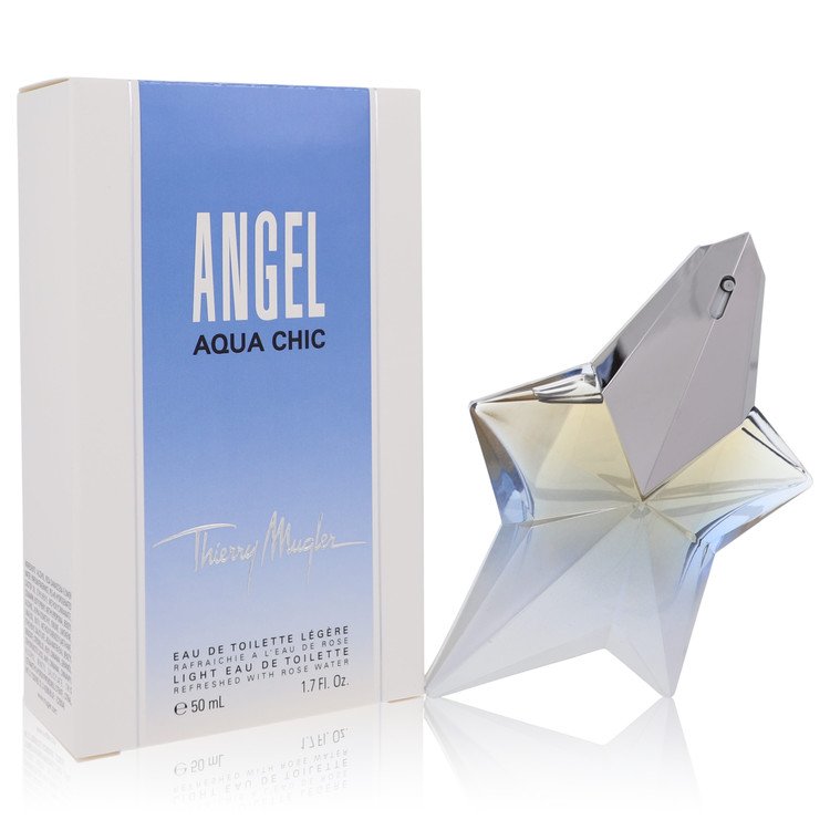 Angel Aqua Chic Light Eau De Toilette Spray By Thierry Mugler 1.7 oz