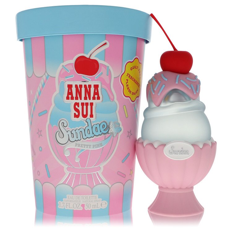 Anna Sui Sundae Pretty Pink Eau De Toilette Spray By Anna Sui 1.7 oz