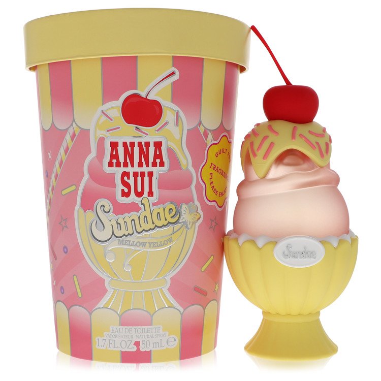 Anna Sui Sundae Mellow Yellow Eau De Toilette Spray By Anna Sui 1.7 oz