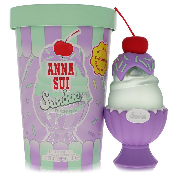Anna Sui Sundae Violet Vibe Eau De Toilette Spray By Anna Sui 1.7 oz