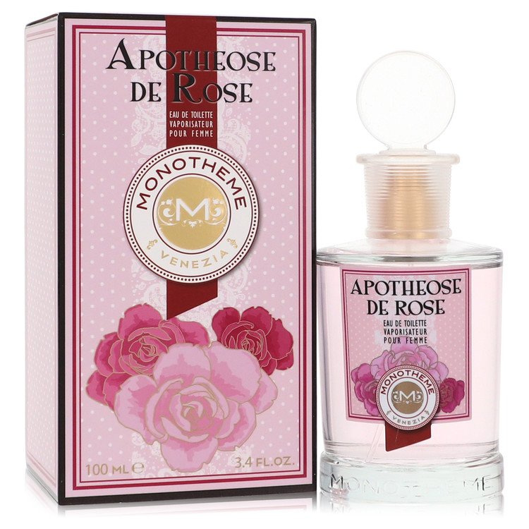 Apothéose De Rose Eau De Toilette Spray By Monotheme 3.4 oz