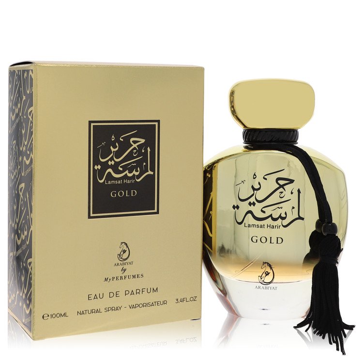 Arabiyat Lamsat Harir Gold Eau De Parfum Spray By My Perfumes 3.4 oz
