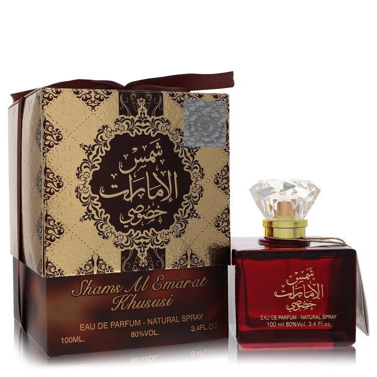 Ard Al Zaafaran Shams Al Emarat Khususi Eau De Parfum Spray (Unisex) By Al Zaafaran 3.4 oz
