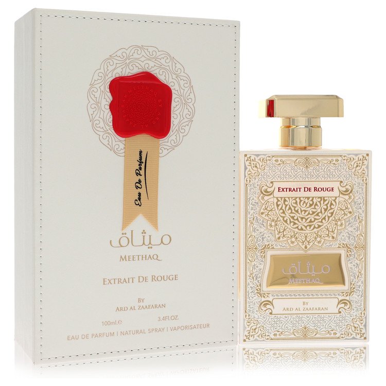 Ard Al Zaafaran Meethaq Extrait De Rouge Eau De Parfum Spray (Unisex) By Al Zaafaran 3.4 oz