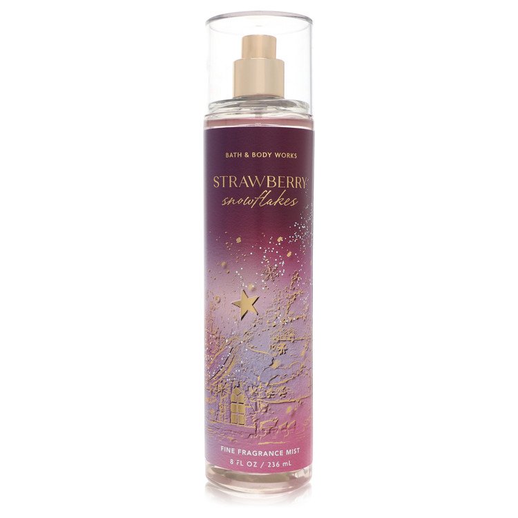 Bath & Body Works Strawberry Snowflakes Fine Fragrance Mist By Bath & Body Works 8 oz