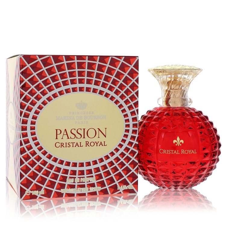 Marina De Bourbon Cristal Royal Passion Eau De Parfum Spray By Marina De Bourbon 3.4 oz