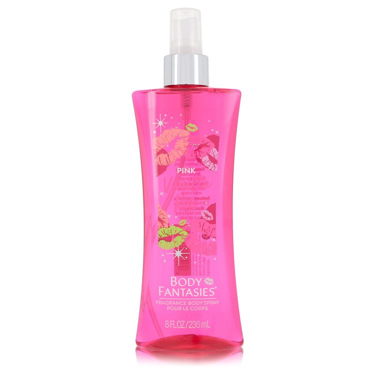 Body Fantasies Signature Pink Vanilla Kiss Fantasy Body Spray By Parfums De Coeur 8 oz