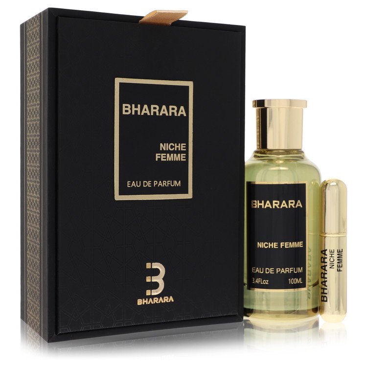 Bharara Niche Femme Eau De Parfum Spray + Refillable Travel Spray By Bharara Beauty 3.4 oz
