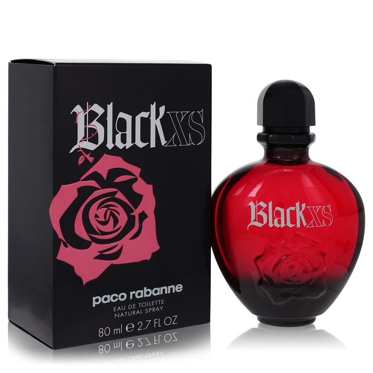 Black Xs Eau De Toilette Spray By Paco Rabanne 2.7 oz