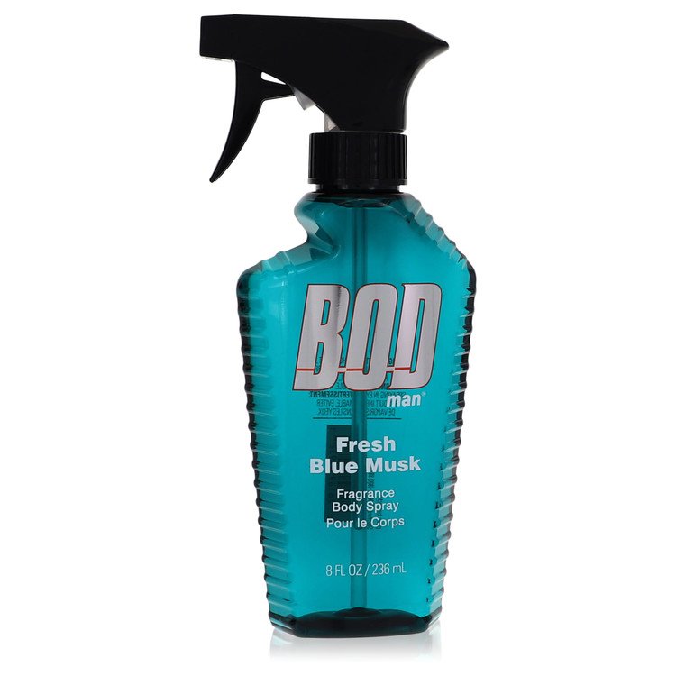 Bod Man Fresh Blue Musk Body Spray By Parfums De Coeur 8 oz