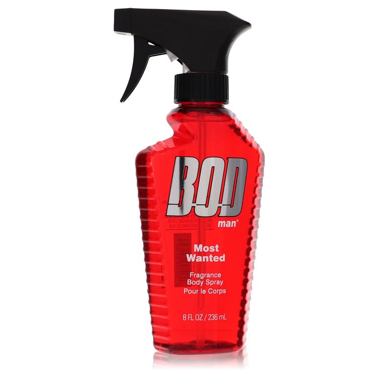 Bod Man Most Wanted Fragrance Body Spray By Parfums De Coeur 8 oz