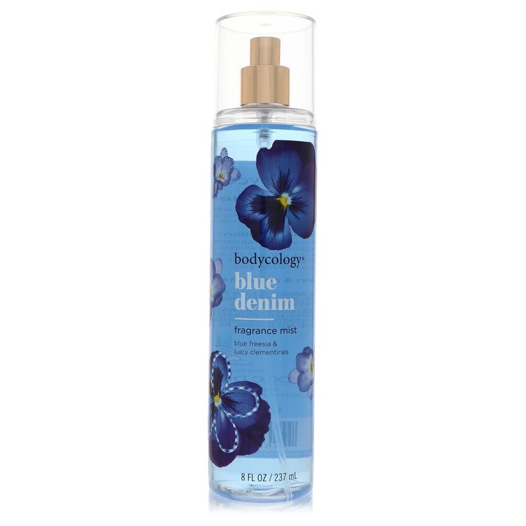Bodycology Blue Denim Fragrance Mist Spray By Bodycology 8 oz