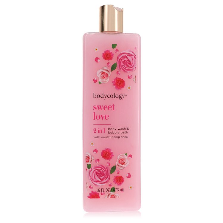 Bodycology Sweet Love Body Wash & Bubble Bath By Bodycology 16 oz