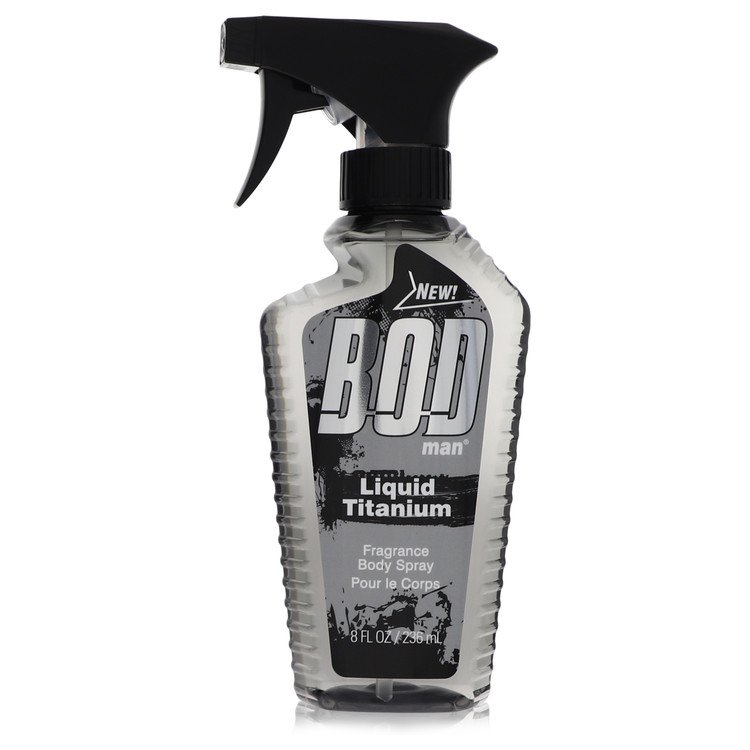 Bod Man Liquid Titanium Fragrance Body Spray By Parfums De Coeur 8 oz