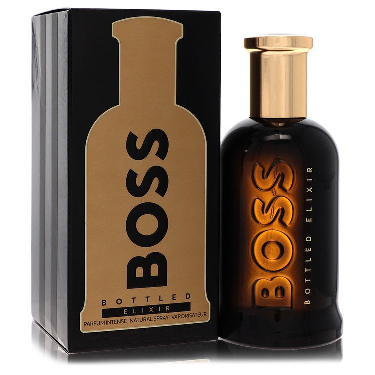 Boss Bottled Elixir Parfum Intense Spray By Hugo Boss 3.4 oz